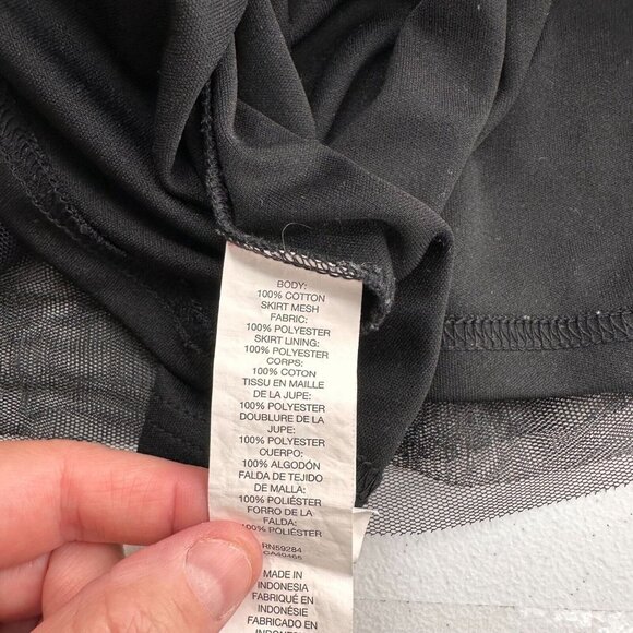 Little Fashionista Black Long Sleeve Dress 18-24M The Childrens Place Halloween - Picture 2 of 7